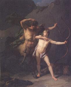 Baron Jean-Baptiste Regnault The Education of Achilles by the Centaur Chiron (mk05) oil painting image
